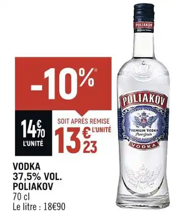 Spar Poliakov vodka 37,5% vol offre