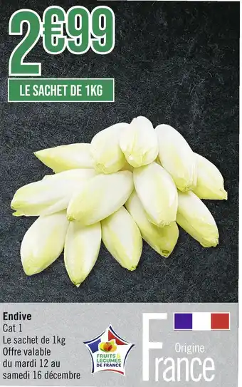Casino Supermarchés Endive offre