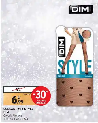 Intermarché Dim collant mix style offre