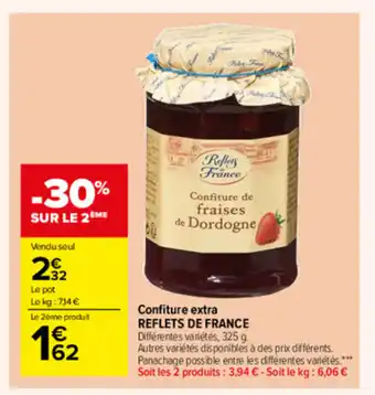 Carrefour Market Confiture extra offre