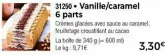 Thiriet Vanille/Caramel offre