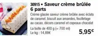 Thiriet Saveur Crème Brûlée offre