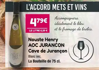 Point Vert Nouste henry aoc jurancon cave de jurançon offre