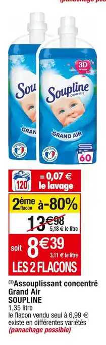 Cora x Carrefour Soupline (1)assouplissant concentré grand air offre