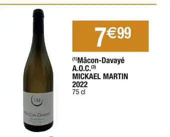 Cora x Carrefour Mickael martin mâcon-davayé a.o.c. 2022 offre