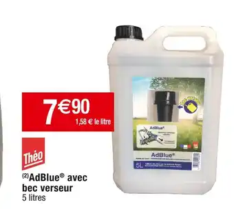 Cora x Carrefour Théo adblue avec bec verseur offre
