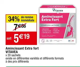 Cora x Carrefour Vitavea amincissant extra fort offre