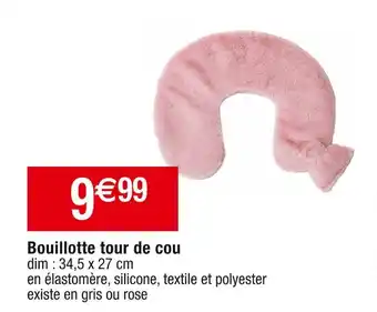 Cora x Carrefour Bouillotte tour de cou offre