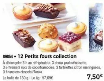Thiriet 12 Petits Fours Collection offre