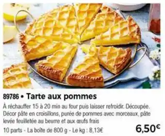Thiriet Tarte Aux Pommes offre