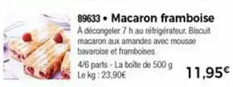 Thiriet Macaron Framboise offre