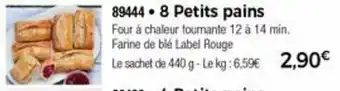 Thiriet 8 Petits Pains offre