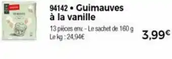 Thiriet Guimauves À La Vanille offre