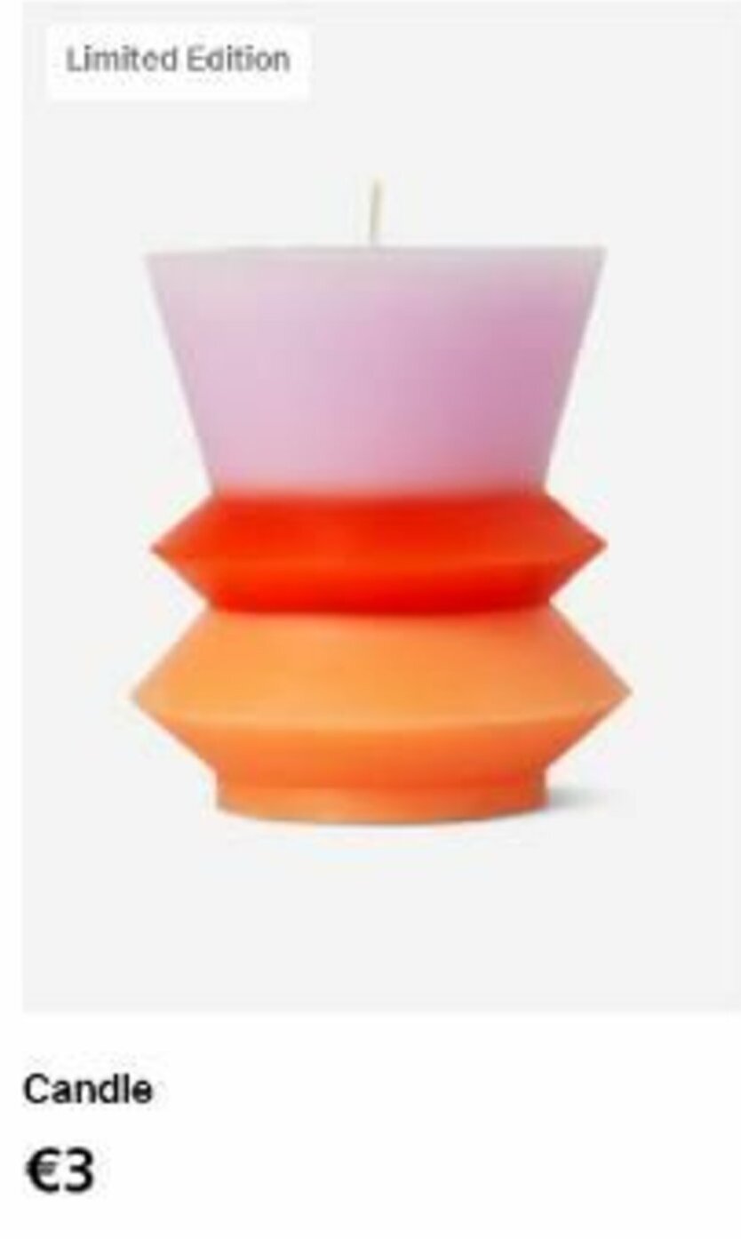 Promo Candle chez Flying Tiger