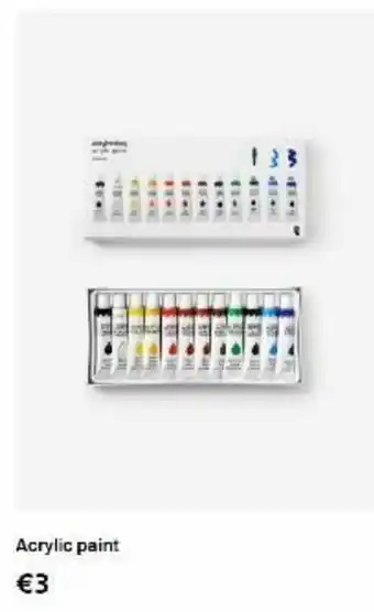 Flying Tiger Acrylic Paint offre