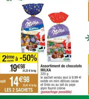 Cora x Carrefour Assortiment de chocolats offre