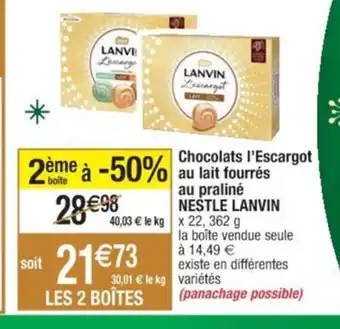 Chocolats l'Escargot