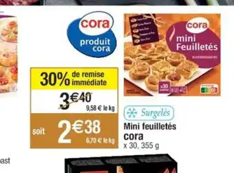 Mini feuilletés