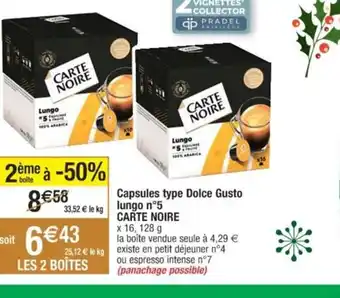 Cora x Carrefour Capsules type Dolce Gusto offre