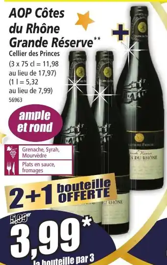 Norma AOP Côtes du Rhône Grande Réserve offre