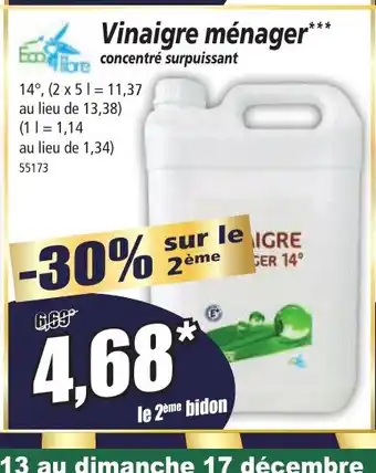 Norma Vinaigre ménager offre