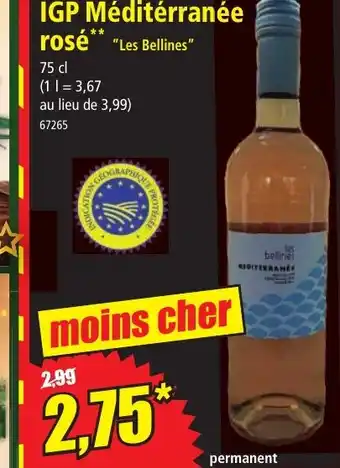 Norma IGP Méditerranée rosé offre