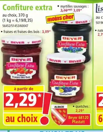Norma Confiture extra offre