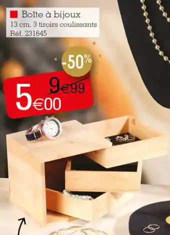 Boîte à bijoux