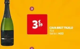Auchan CAVA BRUT TIGALO offre