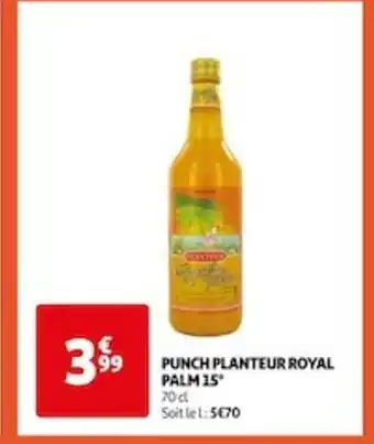 Auchan PUNCH PLANTEUR ROYAL PALM offre