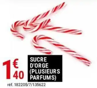 Gamm vert SUCRE D'ORGE PLUSIEURS 40 PARFUMS offre