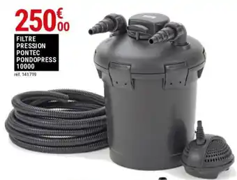 Gamm vert FILTRE PRESSION PONTEC PONDOPRESS 10000 offre