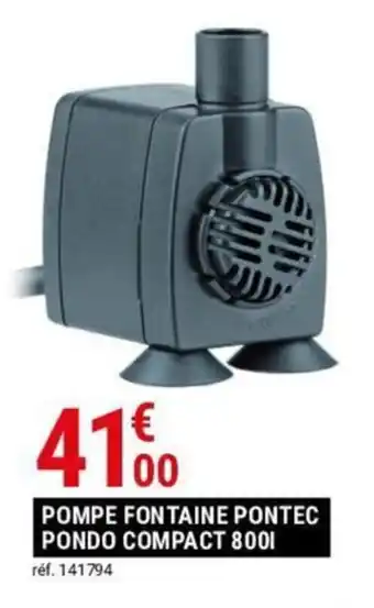 POMPE FONTAINE PONTEC PONDO COMPACT 8001