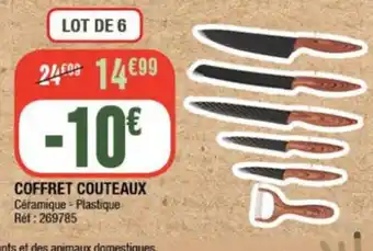 La Foir'Fouille COFFRET COUTEAUX offre