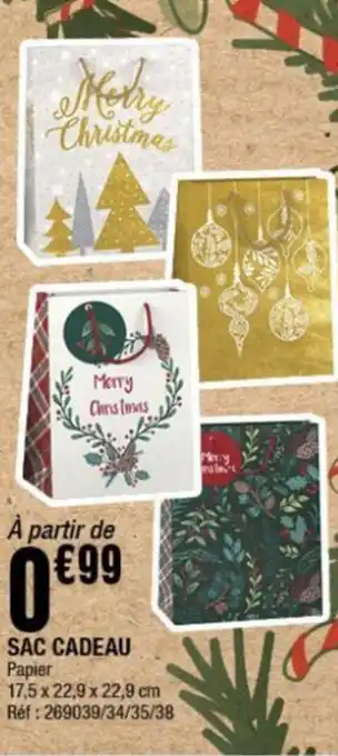 La Foir'Fouille SAC CADEAU Papier offre