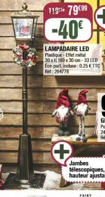 La Foir'Fouille LAMPADAIRE LED offre