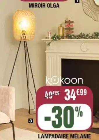 La Foir'Fouille LAMPADAIRE MÉLANIE offre