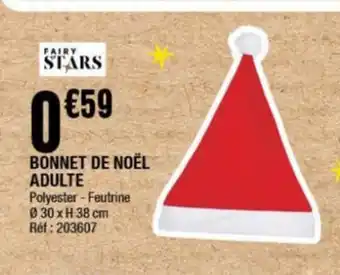 La Foir'Fouille BONNET DE NOËL ADULTE offre