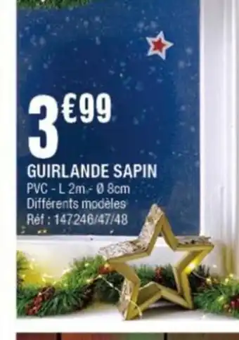 La Foir'Fouille GUIRLANDE SAPIN offre