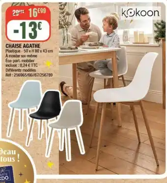 La Foir'Fouille CHAISE AGATHE offre