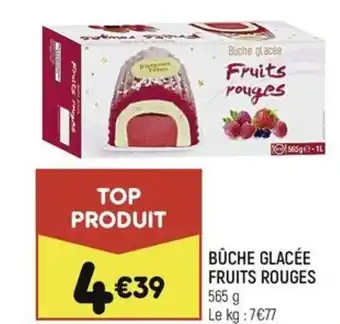 BĂCHE GLACĂE FRUITS ROUGES