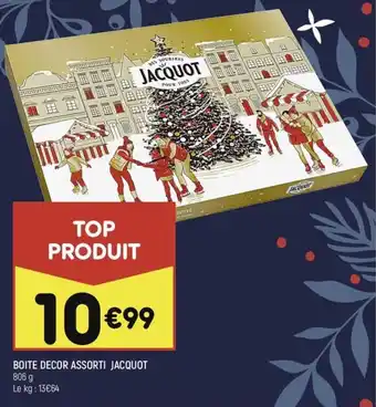 Leader Price BOITE DECOR ASSORTI JACQUOT 806 g offre