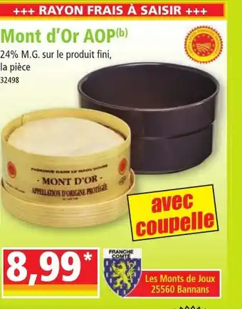 Norma Mont d'Or AOP (b) offre