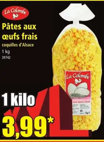 Norma Pâtes aux œufs frais offre