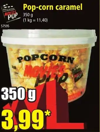 Norma Pop-corn caramel offre