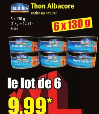 Norma Thon Albacore offre