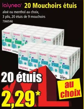 Norma 20 Mouchoirs étuis offre