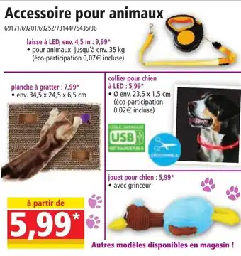 Norma Accessoire pour animaux offre