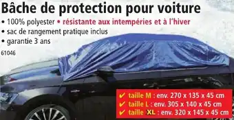 Norma Bâche de protection pour voiture offre