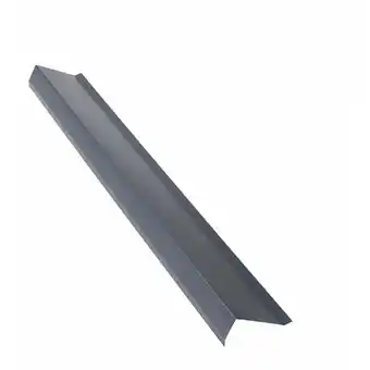 Brico Cash Rive de 1 mètre pour plaque nervurée acier laqué gris anthracite ral 7016, l : 1 m offre